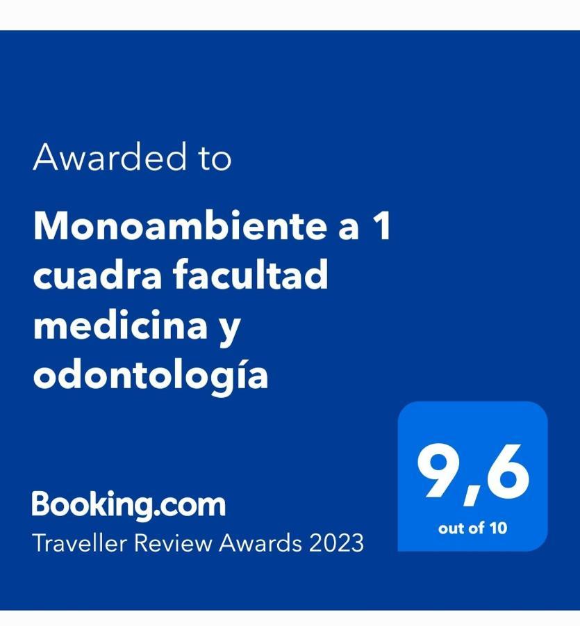 Monoambiente a 1 cuadra facultad medicina y odontología Apartamento Rosario Exterior foto